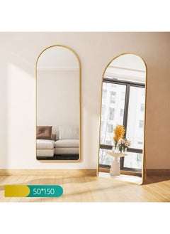 keke Full Length Mirror 80x180 cm, Floor Mirror with Aluminum Alloy Frame, Free-Standing Leaning Large Bedroom Dressing Mirror, Full Body Mirror with Stand for Living Room & Bedroom  - Image 3