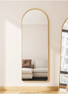 keke Full Length Mirror 80x180 cm, Floor Mirror with Aluminum Alloy Frame, Free-Standing Leaning Large Bedroom Dressing Mirror, Full Body Mirror with Stand for Living Room & Bedroom  - Image 2