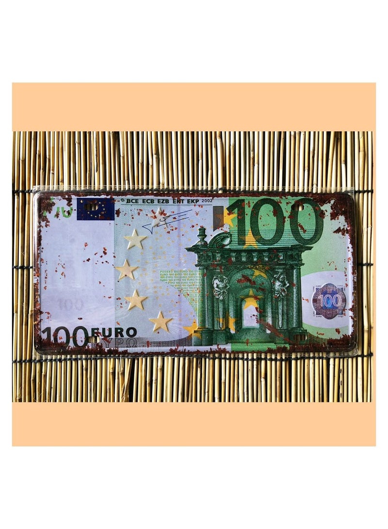 LINGWEI Decorative Metal Tin Sign Wall Poster Plaques Iron Plate Decoration Art Plaque Wall Art Vintage Metal Tin Signs Retro Vintage Metal Tin Signs Tin Metal Sign Wall Art for Shop Home Style-18 - Image 2