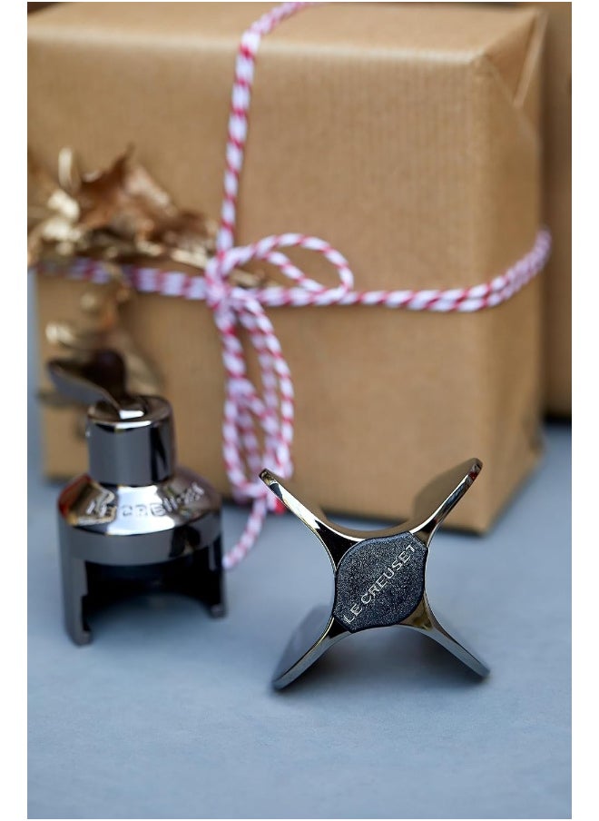 Le Creuset Le Creuset Metal Crown Sparkling Wine Stopper  - Image 2