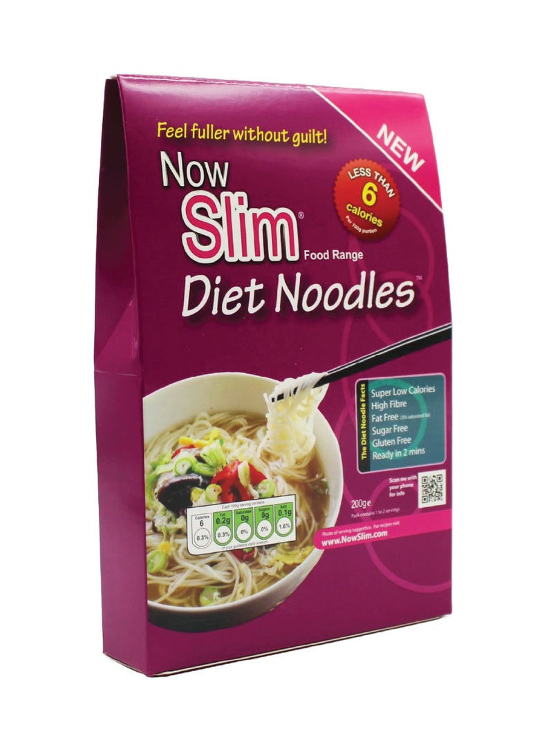 Now Slim Diet Noodles 200g | Low Calorie, Fat Free, Sugar Free, Gluten Free, Vegan, Keto Friendly - Image 3