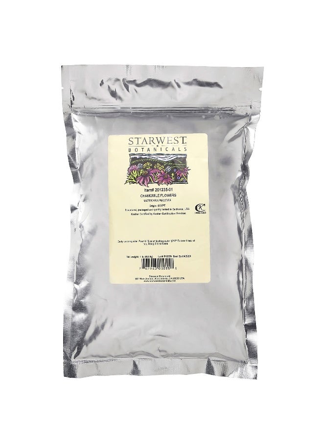 Starwest Botanicals Starwest Botanicals, Chamomile Flowers , 1 lb (453.6 g)  - Image 2