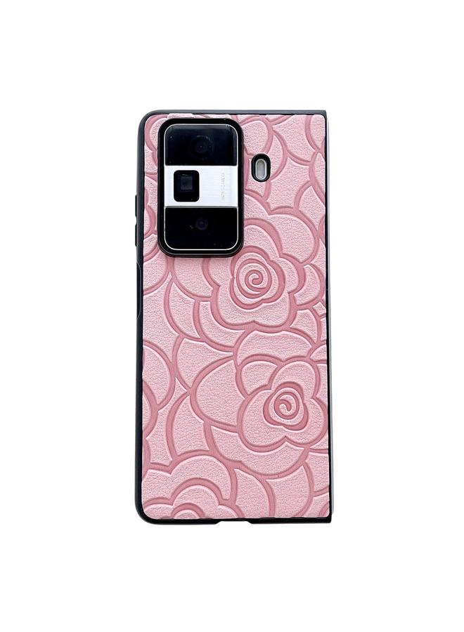 Zaboon Case For Honor Magic V2 Impression Camellia Pattern Protective Phone Case - Image 1