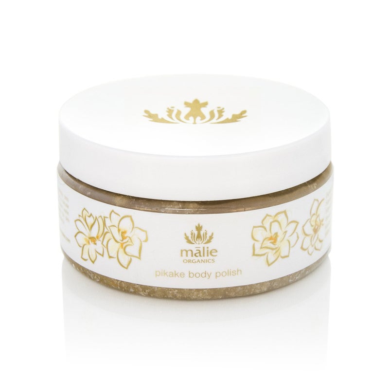 Malie Organics' Pikake All Natural Exfoliating Organic Body Polish to Exfoliate, Nourish, Moisturize and Hydrate Your Skin. 8 Fl Oz. - Image 2