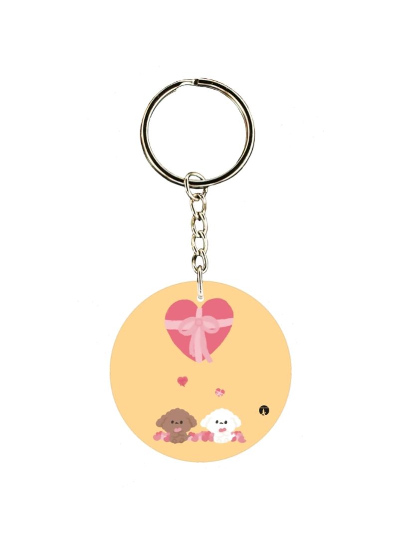 RKN Cartoon Printed Keychain