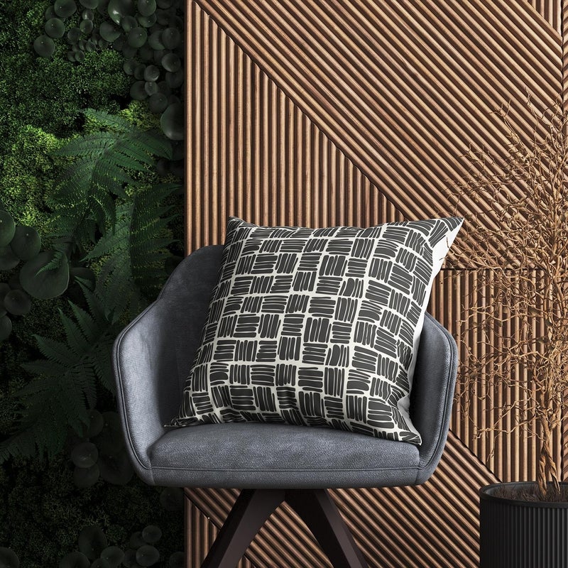 Evik Geometric Throw Pillow Case DS111