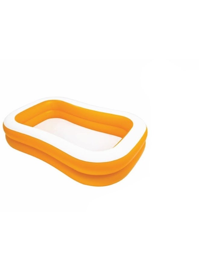 INTEX Family Pool - Large Inflatable Swimming Pool for Kids and Adults, Rectangular Shape, Model 57181. - Image 2