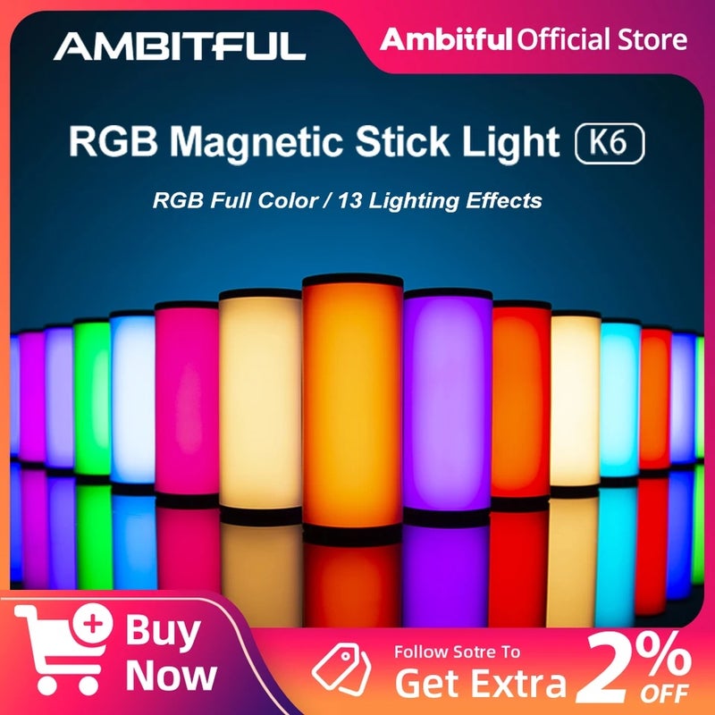 أمبيتيفول إضاءة استوديو تصوير Ambitful, K6 Standard - Image 3