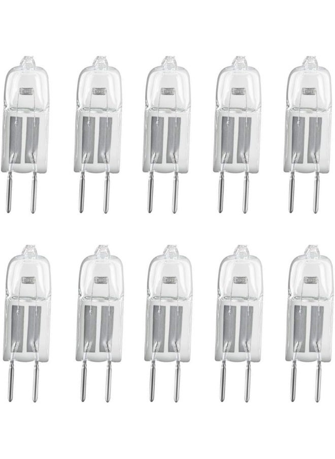 Osram Osram Capsule Lamp Halogen Bulb 12V 20W Warm White Bi Pin G4 For Accent Lights, Under Cabinet Puck Lamp, Chandeliers, Track Lighting Pack Of 10  - Image 1