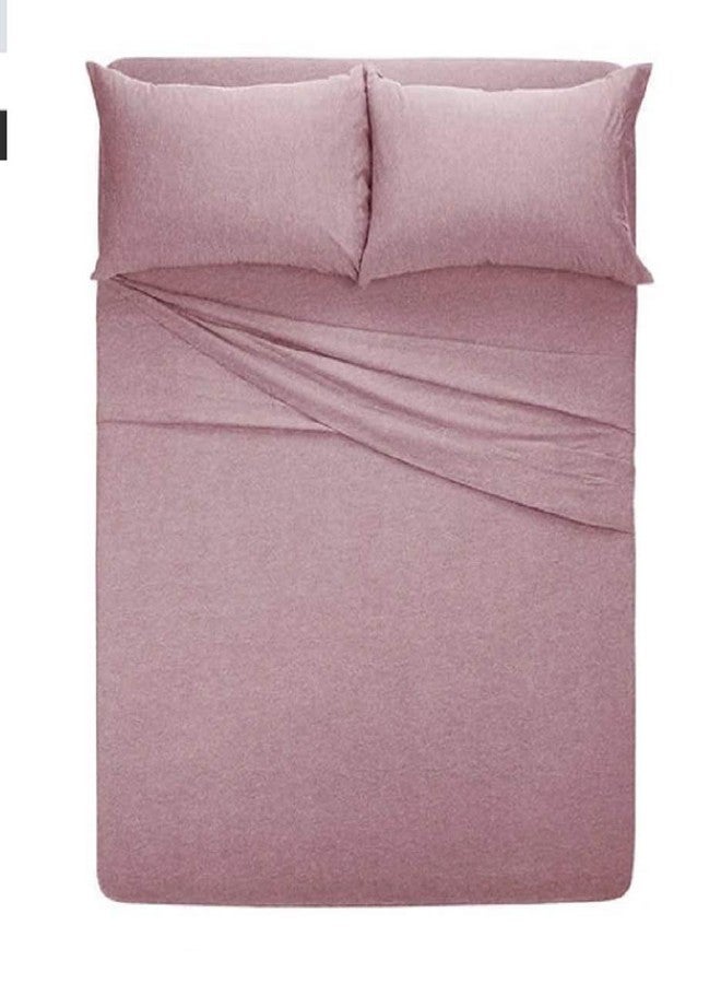 32 Degrees Cool 4-Piece Twin XL Sheet Set (Heather Blush, Twin XL) - Image 1