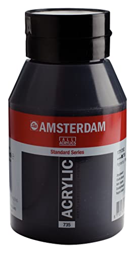 Amsterdam T1771-735-2 Tarrence 468276 Acrylic Color, Oxide Black, 33.8 fl oz (1000 ml) - Image 3
