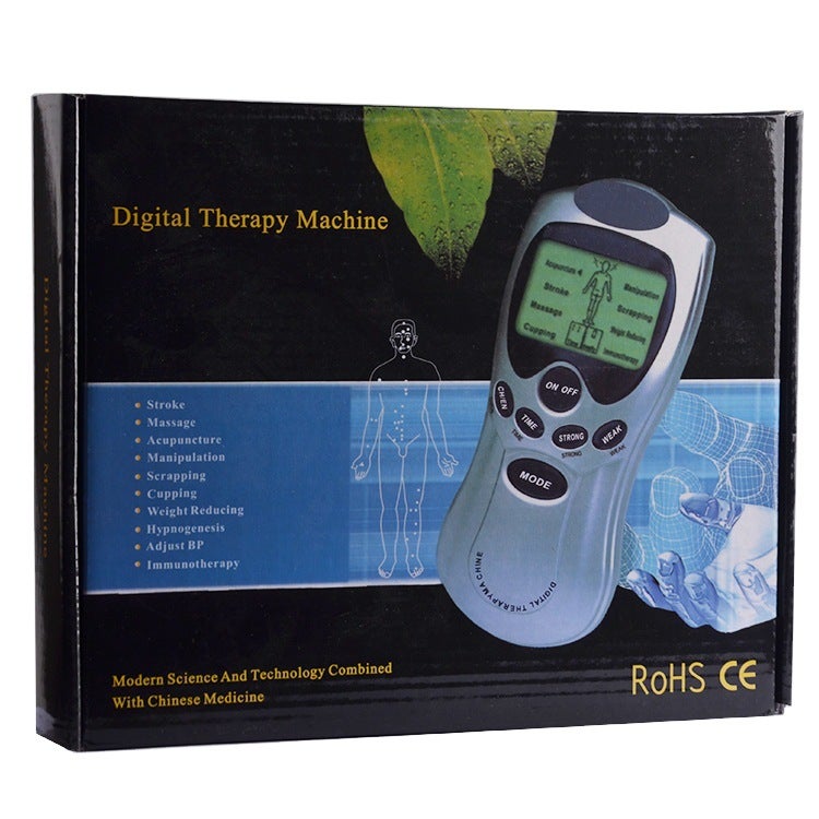 Multifunctional Mini Pulse Massager Electrotherapy Device Home Digital Meridian Therapy Device Cervical Spine Massager - Image 5