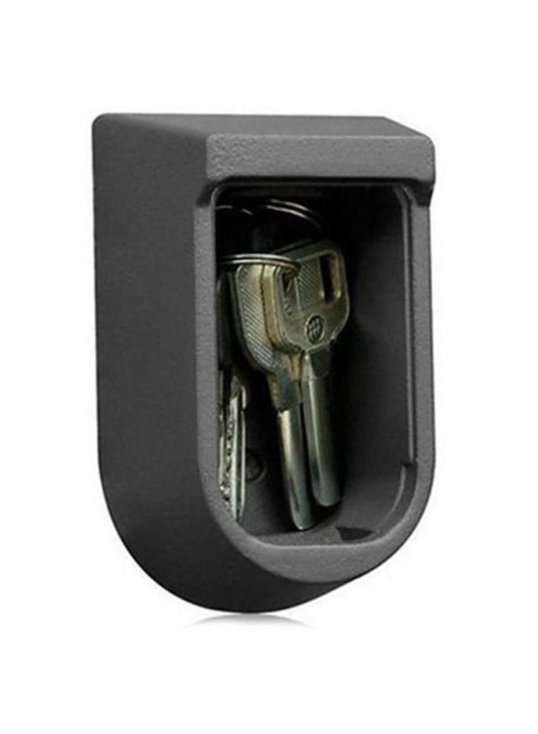 Indoor and Outdoor Key Safe Wall Mounted Nurse Key Safe Key Storage Push Button Combination Lock Wall Mounted Key Safe Box Security Lock for Carers/Home Help/Nurse Home Access - Image 3