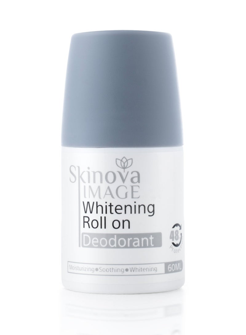 SKINOVA IMAGE WHITENING ROLL ON 60ML UNSENTED - Image 1