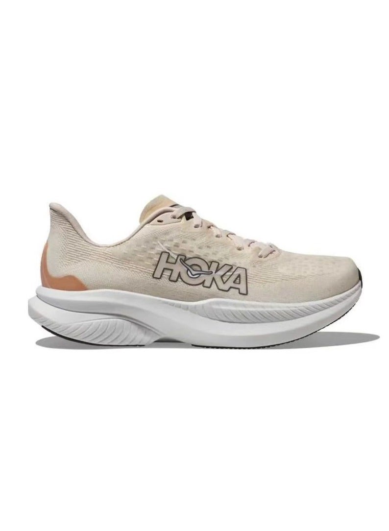 Hoka One One MACH 6 Outdoor Running Shoes Beige For Men/Women - Image 1