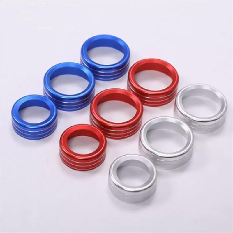 QASULER AC Knob Trim for Alfa Romeo Stelvio Giulia - Image 3