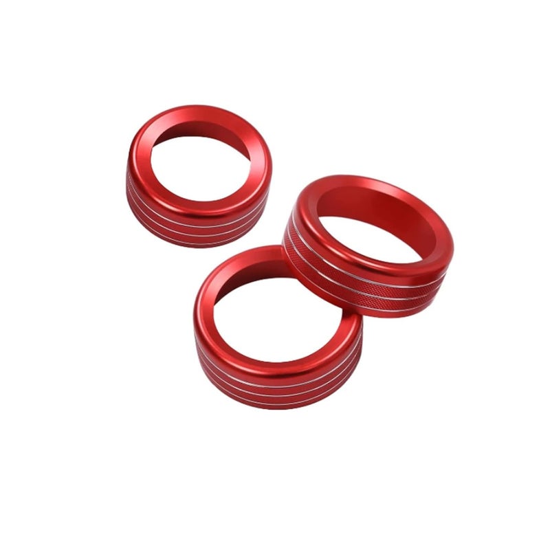 QASULER AC Knob Trim for Alfa Romeo Stelvio Giulia - Image 2