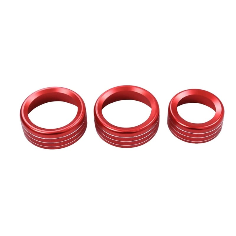 QASULER AC Knob Trim for Alfa Romeo Stelvio Giulia - Image 1