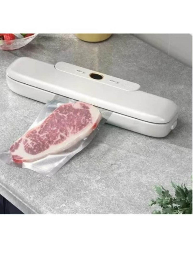 DENX 120W Vacuum Sealer Machine 60 Kpa Vacuum degree With Automatic Shut-Off System For food preservation with thermal sealing of bags + 10, DX1782 - Image 5