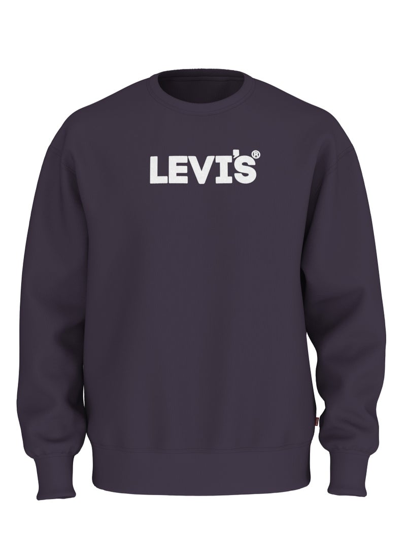 Levi's Relaxed Navy Graphic Crew Neck  - Image 1