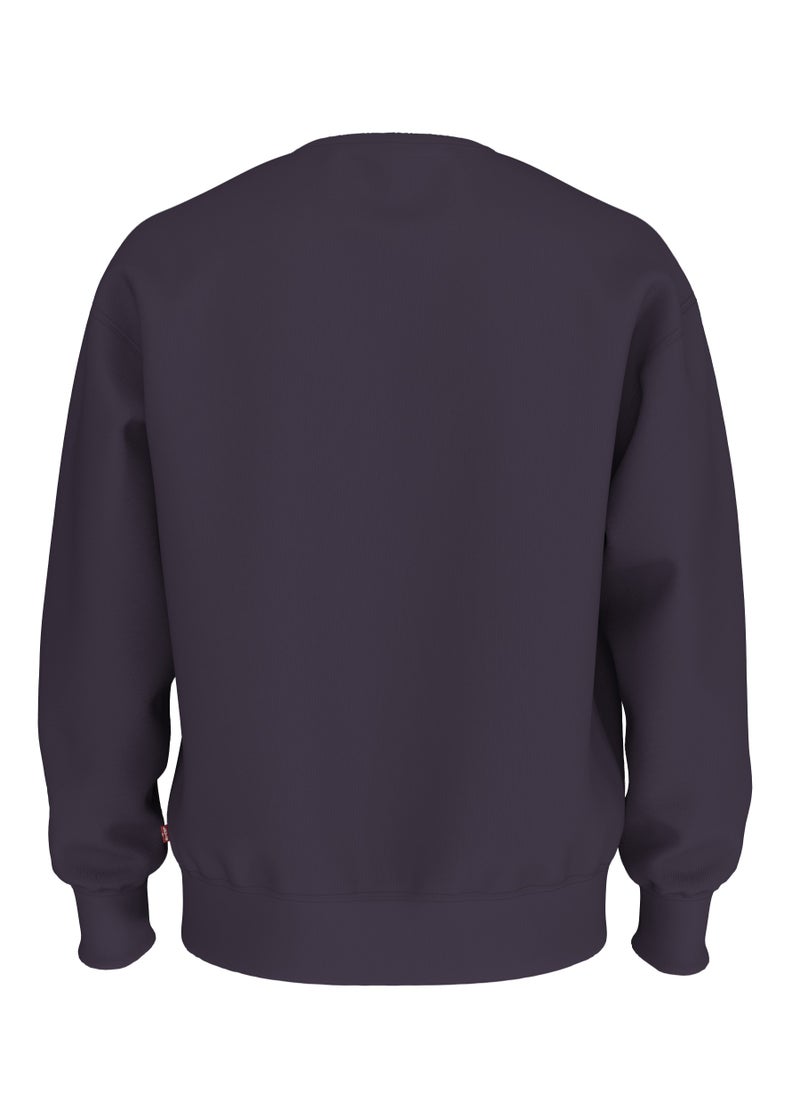 Levi's Relaxed Navy Graphic Crew Neck  - Image 3