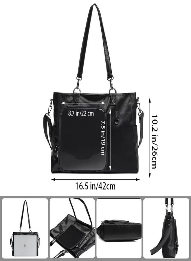 WELLRI Ita Bag with Insert Kpop Plushies Tote Bag Kawaii Anime Pin Display Crossbody Shoulder Messenger Bag - Image 4