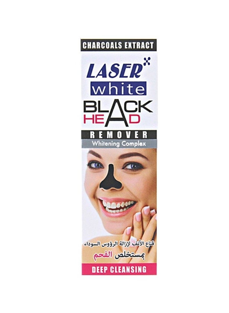 LASER WHITE - Charcoals Extract Black Head Remover Black 50ml - Image 1