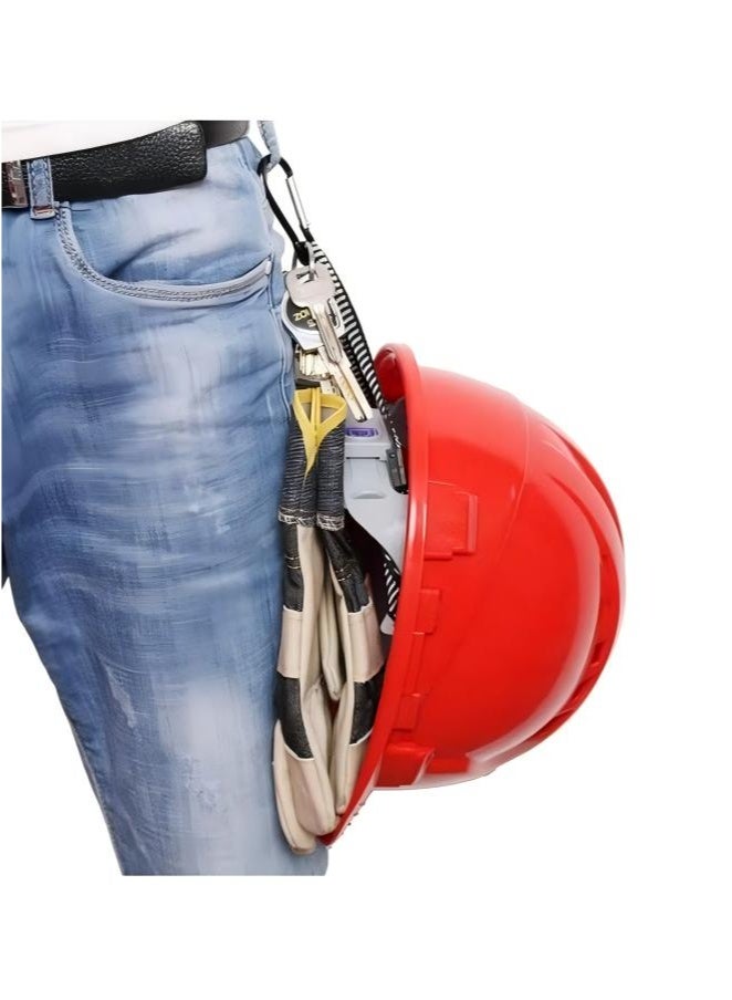 6 Pack Glove Clips for Work Glove Holders,Glove Belt Clip With Metal Carabiners,Easy to Wear Glove Clip, Tools, & Towel Holder, Ideal for Men Safety Construction Worker Guard Labor - Image 5