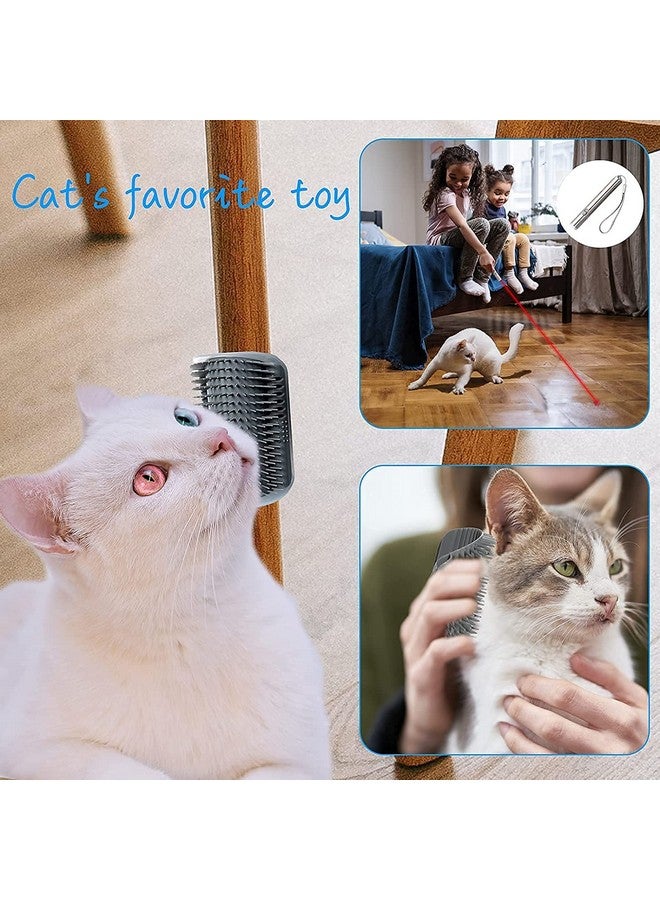 Cat-It Self Grooming Wall Corner Groomers Soft Grooming Brush Massage Short/Long Fur Cat Scratcher Head Top Massage Comb Ideal For Kitten And Puppy (Color As Vary) - Image 5
