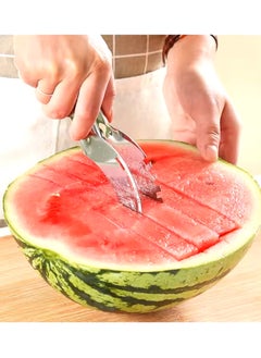 MAXQON Watermelon Slicer Fruit Cutter Knife Tongs  - Image 3