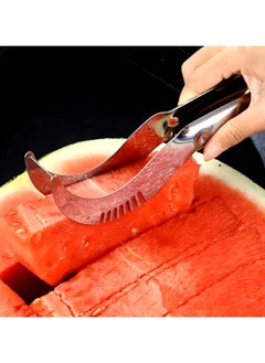 MAXQON Watermelon Slicer Fruit Cutter Knife Tongs  - Image 1