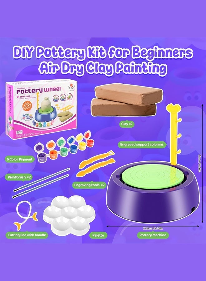 Electric Pottery Wheel for Kids (DIY)，Sculpting Toys/Toys & Games/Arts & Crafts/Painting Supplies/Children's Dough/A1 Mini 3D Clay Clay Silhouettes/Freezer Dough/Indoor Toys 24/Crafting Sets/Bright Clay/Modeling Clay/Sunshine & Sand/Butter Clay Toys & Games/Porcelain Clay/Toys & Games/Arts & Crafts/Clay & Dough Creative Builders//Hand Casting/Potter Clay/Brown Clay/Toys & Games/Crafts/Pottery Clay/Ball Stamper/Modeling 15/Cat & Fairy Dough/Children's Clay - Image 5
