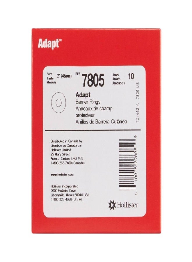 GudyB Hollister 7805 Adapt Barrier Ring 48mm | Hydrocolloid Ostomy Barrier Seal for Secure Pouch Fit | Sting-Free, Skin-Friendly & Cut-to-Fit Design | Pack of 10 - Image 4