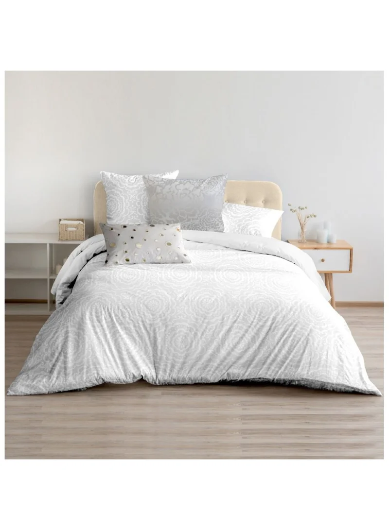 DANUBE HOME Festival Collection 6-Piece Bed in a Bag King Comforter Set 240x260CM White LCT BL 2307_04 B