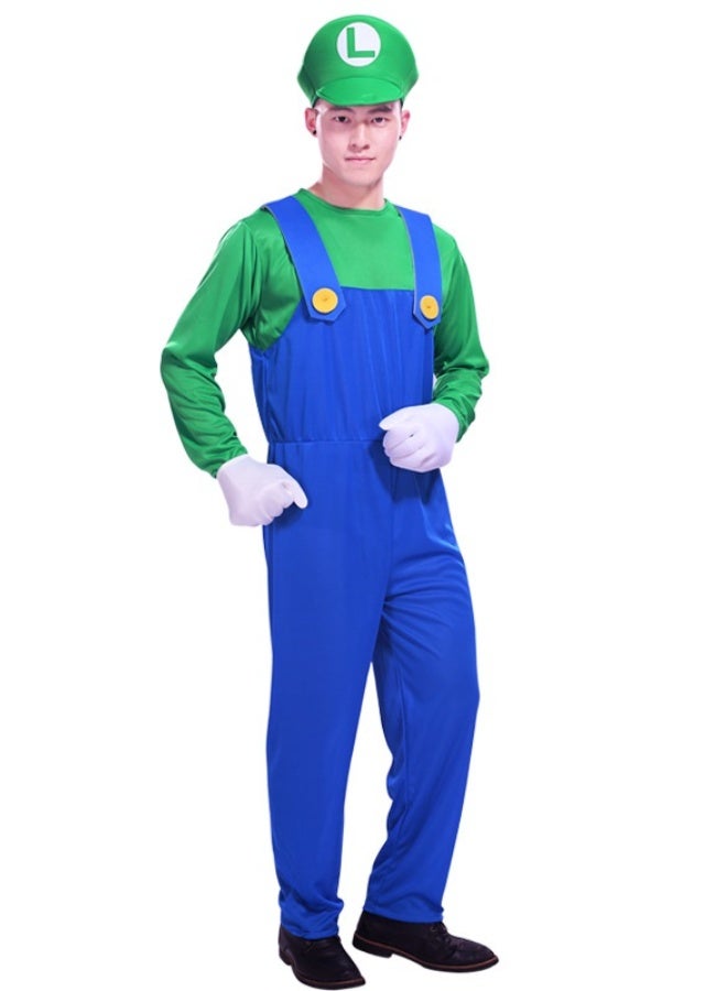 NIBEMINENT Halloween stock Super Mario costumes, anime costumes, Mario sets, performance costumes and show costumes - Image 1