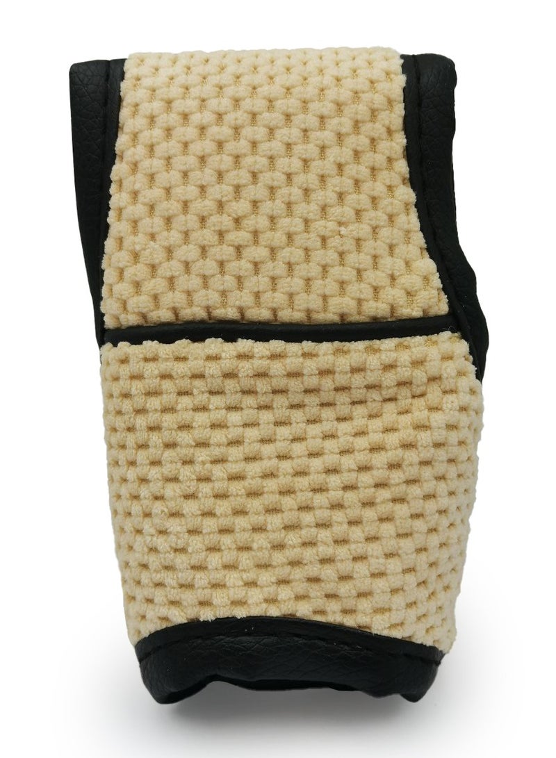 SPIDER Premium Gear Cover Universal Fit Automatic Gear Shift Cover With Ergonomic Comfort Grip GDT111 (Small) - Image 1