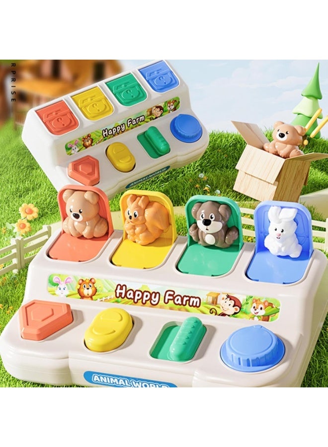 general Baby Pop Up Toy- Colorful Cause and Effect Toys for Babies 9 Months Montessori Toy Toddler Infant Toys Sensory Interactive for Early Learning Development - Image 3