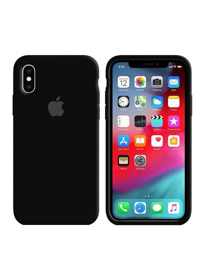 NIBEMINENT Protective Back Cover For Apple iPhone XS Max Black - Image 2