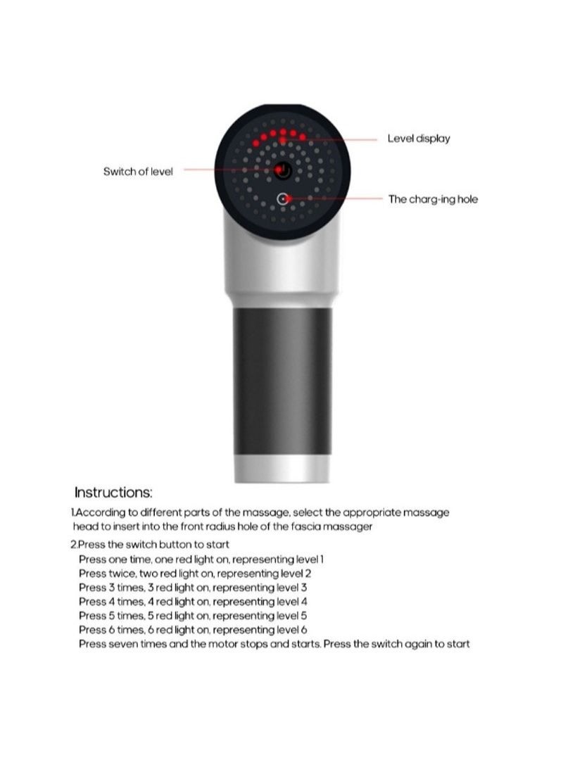 Electric Handheld Deep Tissue Muscle Massager Gun - Image 3