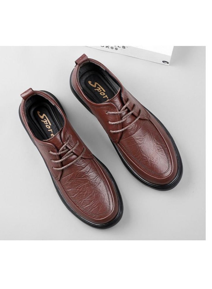 Nariele New Men's Business Leather Shoes - Image 2