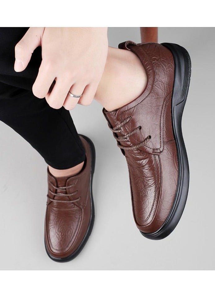Nariele New Men's Business Leather Shoes - Image 4