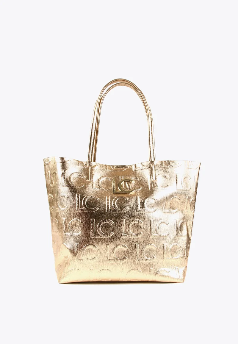 Lola Casademunt Metallic tote bag