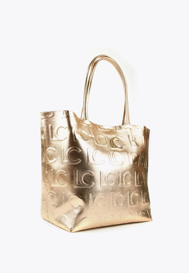 Lola Casademunt Metallic tote bag