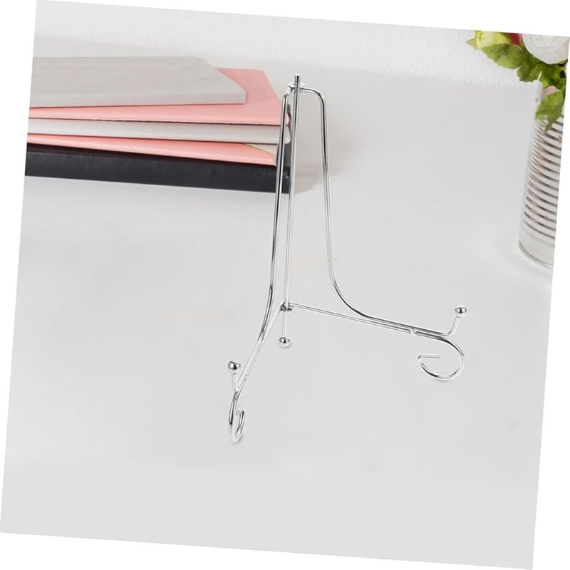 حامل عرض لوح حديدي للأطباق وإطارات الصور والأعمال الفنية والكتب - Image 5