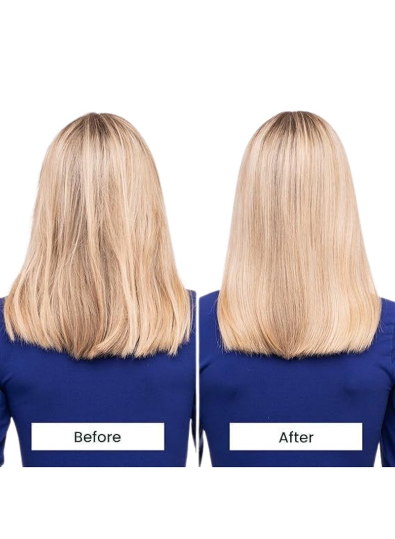 Bonita Square Rounded Hair Brush - White Color - Image 3