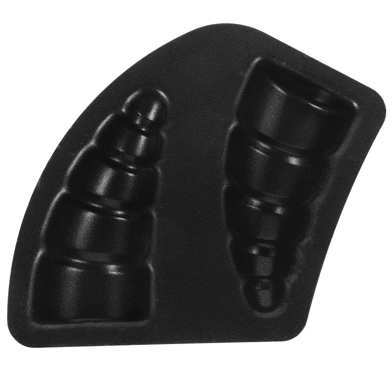 Nonstick Aluminum Alloy 3D Cartoon Croissant Cake Baking Mold for Air Fryer - Image 2