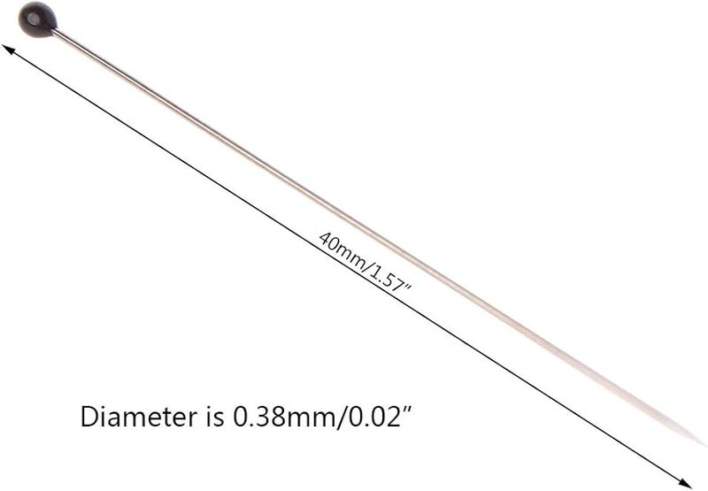 Forgun 100 Pieces Stainless Steel Insect Specimen Pins With Plastic Box For Entomology Lab - Image 5