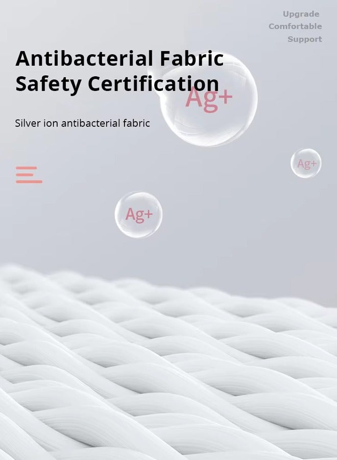 Car Seat Headrest Neck Pillow and Waist Pillow Set, Ergonomic Memory Foam Car Neck Pillow Lumbar Support Cushion, Adjustable Auto Neck Support Pillow for Neck Pain Relief, Anti-Static Fabric Memory Foam Car Interior Accessories for Driving, Travel, Office Chair - Image 5