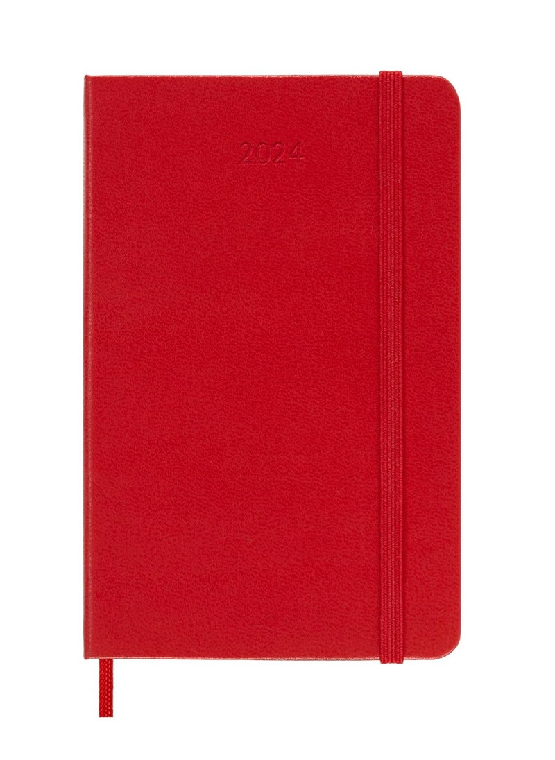 Moleskine 2024 Daily Planner, 12M, Pocket, Scarlet Red, Hard Cover (9x14cm) - pzsku/Z3B1FC7829DDF1911E0F2Z/45/_/1698413261/ddb805d1-72f8-4ba0-b1e7-fe4f8b7c690f