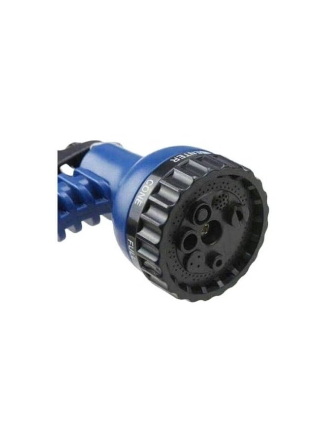 خرطوم مياه قابل للتمدد مع فوهة مضخة مياه، أزرق، 45 متر - Image 2